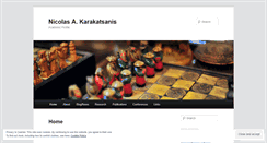 Desktop Screenshot of nkarakatsanis.com